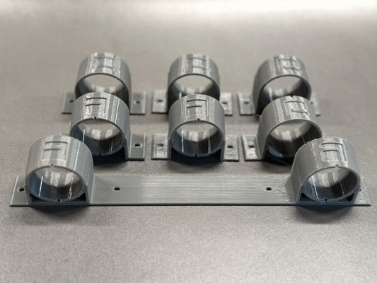 BUNDLE: 6 x Elbow Brackets and 1 x Elbow SHOWER BAR (150mm width) Compatible with 15mm Hep2O Push Fit Elbow