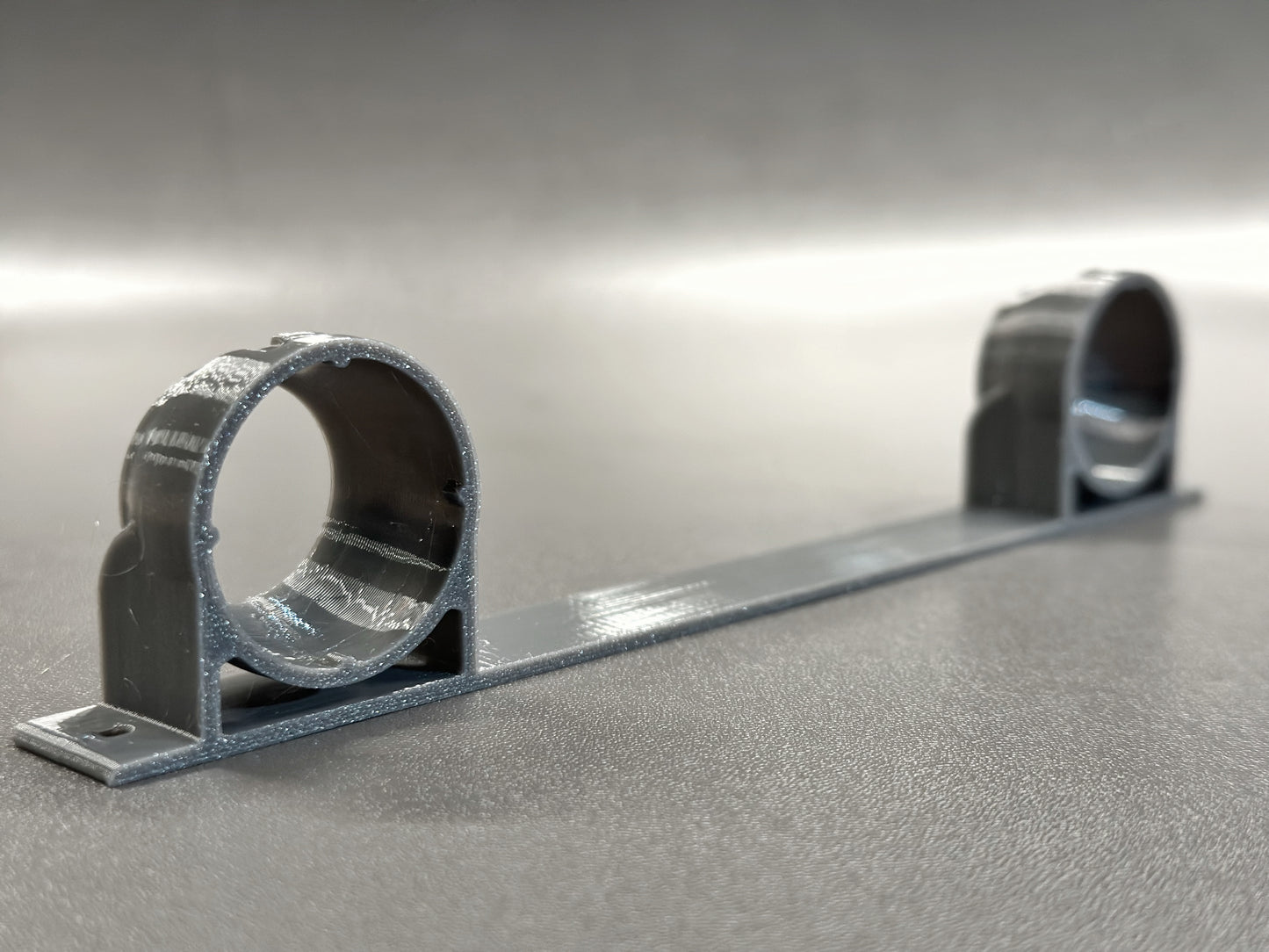 BUNDLE: 6 x Elbow Brackets and 1 x Elbow SHOWER BAR (150mm width) Compatible with 15mm JG Speedfit Push Fit Elbow