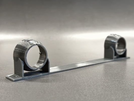 150mm width SHOWER BAR Bracket Compatible with 15mm JG Speedfit Push Fit Elbow - Precise 150mm Width