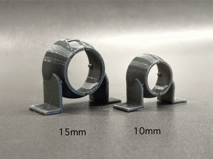 10mm Bracket compatible with JG Speedfit Push Fit Elbow - Pack of 5