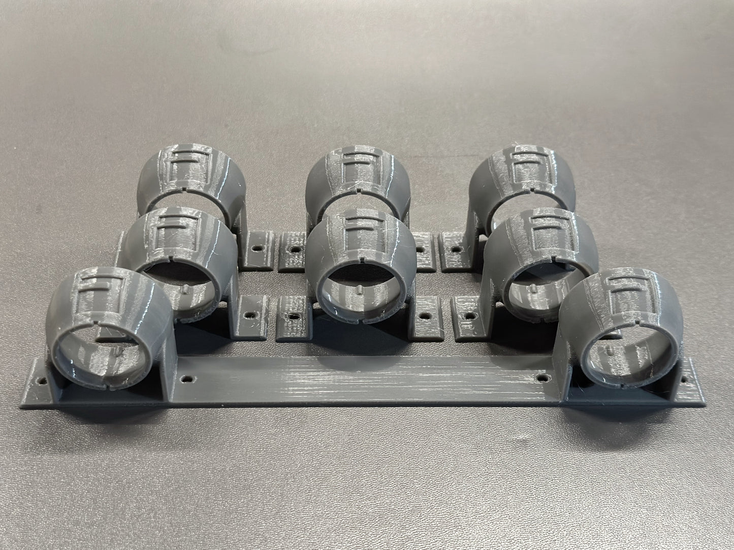 BUNDLE: 6 x Elbow Brackets and 1 x Elbow SHOWER BAR (150mm width) Compatible with 15mm JG Speedfit Push Fit Elbow