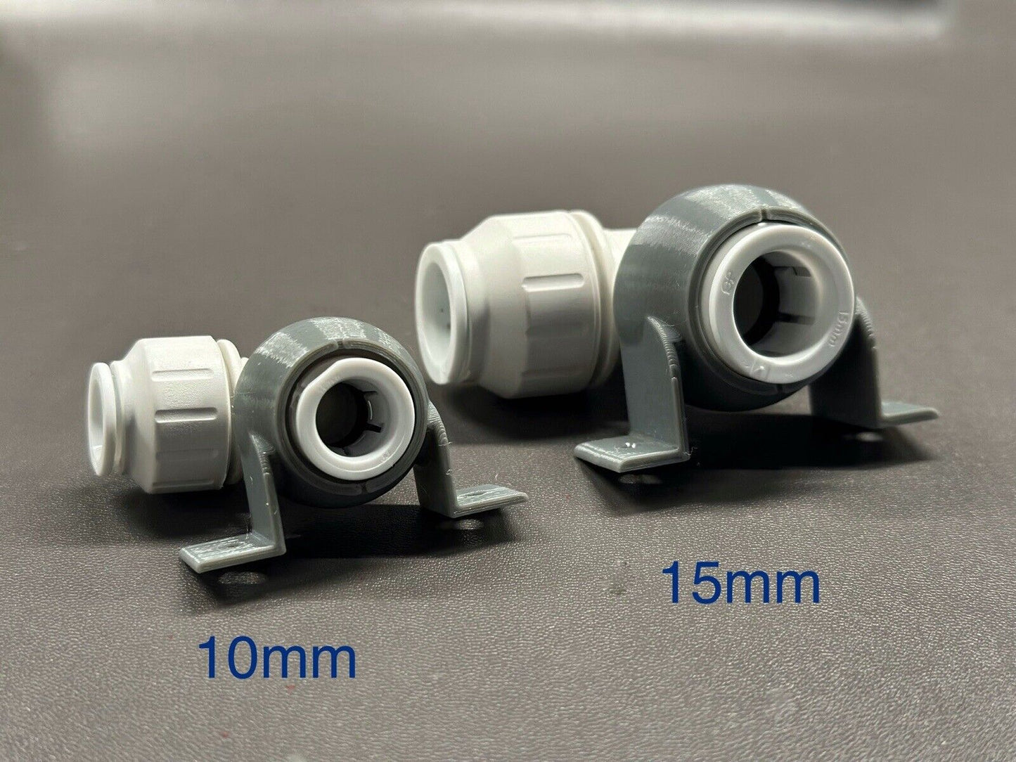 15mm Bracket compatible with JG Speedfit Push Fit Elbow - Pack of 5