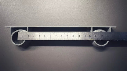BUNDLE: 6 x Elbow Brackets and 1 x Elbow SHOWER BAR (150mm width) Compatible with 15mm JG Speedfit Push Fit Elbow