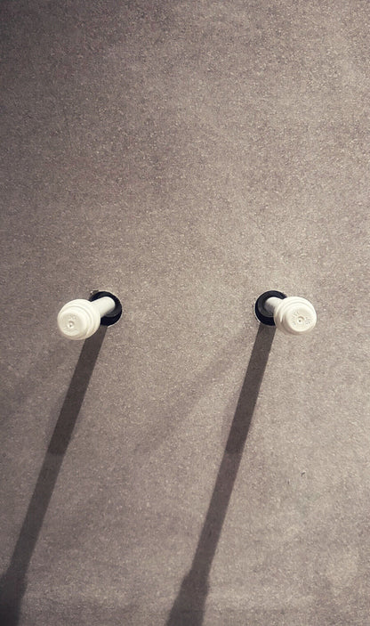 150mm width SHOWER BAR Bracket Compatible with 15mm JG Speedfit Push Fit Elbow - Precise 150mm Width