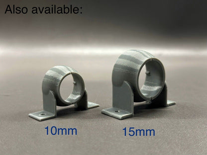 15mm Bracket compatible with JG Speedfit Push Fit Elbow - Pack of 5