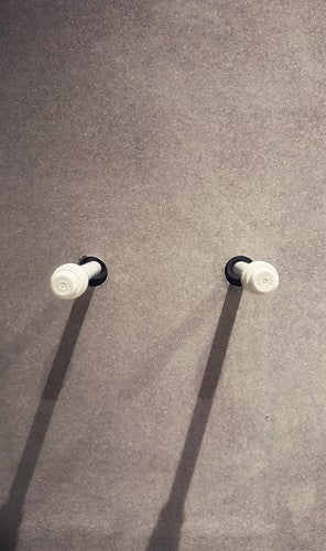 150mm width SHOWER BAR Bracket Compatible with 15mm Hep2O Push Fit Elbow