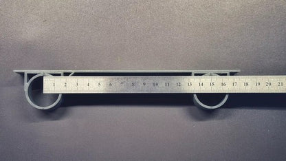 BUNDLE: 6 x Elbow Brackets and 1 x Elbow SHOWER BAR (150mm width) Compatible with 15mm Hep2O Push Fit Elbow